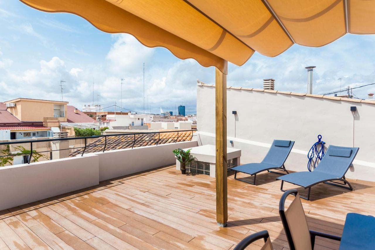Puerto Beach Suites Valencia Bagian luar foto